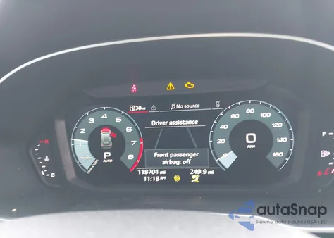 2022 Audi Q3 Premium Plus 45 Tfsi S Line Quattro Tiptronic z USA, uszkodzony, nr VIN WA1EECF37N1073453